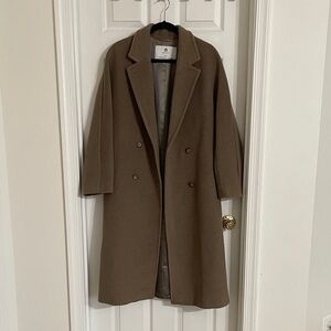 Babaton Slouch Coat (Re)camel wool size S
